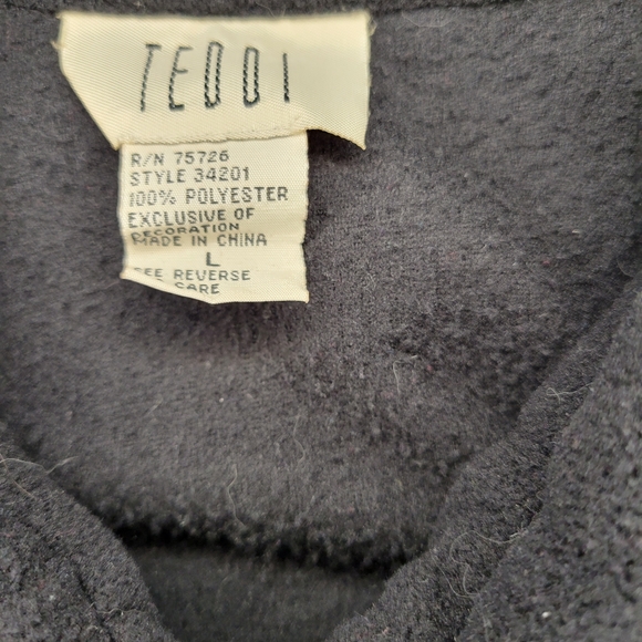 Microfleece embroidered zip up - Picture 5 of 5